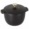 Staub 1.5 Qt. Petite French Oven | Matte Black -Cuisinart Sales Shop 1.5qt petite french oven