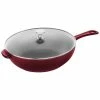 Staub 2.9 Qt Cast Iron Daily Pan | Grenadine -Cuisinart Sales Shop 1010494 5