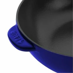 Staub 2.9 Qt Cast Iron Daily Pan | Dark Blue -Cuisinart Sales Shop 1010647 6
