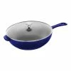 Staub 2.9 Qt Cast Iron Daily Pan | Dark Blue -Cuisinart Sales Shop 1010647 7
