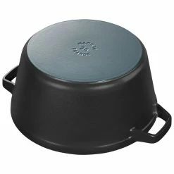 Staub Stackable Cocotte, Braiser, And Grill Pan With Lid | Black -Cuisinart Sales Shop 1010886 0