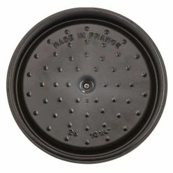 Staub 5.5 Qt. Round Cocotte/Dutch Oven | White 10 Staub 5.5 Qt. Round Cocotte/Dutch Oven | White -Cuisinart Sales Shop 1102602 white staub cocotte 1