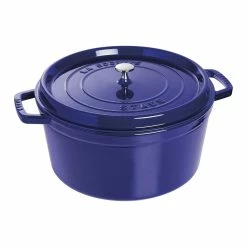 Staub 13.25 Qt. Round Cocotte/Dutch Oven | Dark Blue