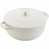 Staub 3.75 Qt. Essential French Oven | White -Cuisinart Sales Shop 11732402 2000x2000