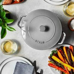 Staub 3.75 Qt. Essential French Oven | Graphite Grey 12 Staub 3.75 Qt. Essential French Oven | Graphite Grey -Cuisinart Sales Shop 11732418 ls 01