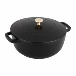 Staub 3.75 Qt. Essential French Oven | Matte Black