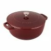 Staub 3.75 Qt. Essential French Oven | Grenadine -Cuisinart Sales Shop 11732487 1 1