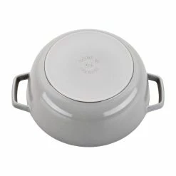 Staub 3.75 Qt. Essential French Oven With Rooster Lid | Graphite Grey -Cuisinart Sales Shop 11752418 3