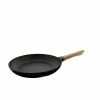 Staub 11" Fry Pan With Wooden Handle | Matte Black 2 Staub 11" Fry Pan With Wooden Handle | Matte Black -Cuisinart Sales Shop 12242823 staub 11inch fryingpanw 2