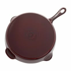 Staub 11'' Traditional Deep Skillet | Grenadine -Cuisinart Sales Shop 12322887 03