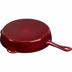 Staub 11'' Traditional Deep Skillet | Grenadine -Cuisinart Sales Shop 12322887 05