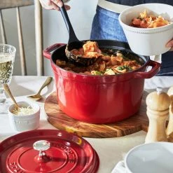 Staub 5 Qt Tall Cocotte | Cherry -Cuisinart Sales Shop 12502406 gif2 05