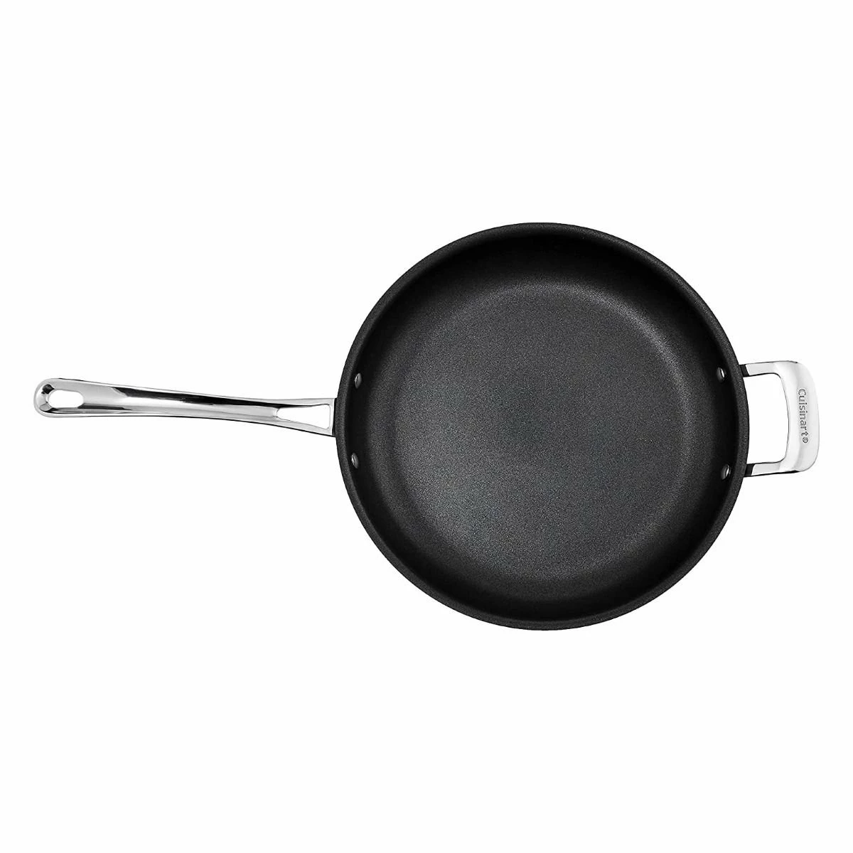Cuisinart Contour Hard Anodized Open Skillet With Helper Handle | 12" 5 Cuisinart Contour Hard Anodized Open Skillet With Helper Handle | 12" - Image 3