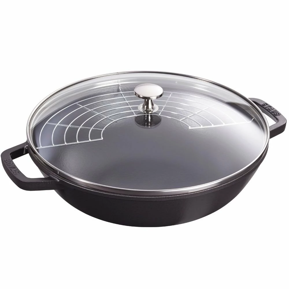 Staub 4.5 Qt. Perfect Frying Pan | Matte Black 3 Staub 4.5 Qt. Perfect Frying Pan | Matte Black