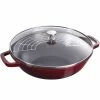 Staub 4.5 Qt. Perfect Frying Pan | Grenadine 2 Staub 4.5 Qt. Perfect Frying Pan | Grenadine -Cuisinart Sales Shop 1312987 staub perfect frying pan 12 inch grenadine