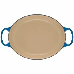 Le Creuset 9.5 Qt. Oval Signature Dutch Oven With Stainless Steel Knob | Marseille Blue -Cuisinart Sales Shop 13427scr 1550a0411efa123