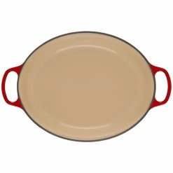 Le Creuset 15.5 Qt. Oval Signature Dutch Oven With Stainless Steel Knob | Cerise/Cherry Red -Cuisinart Sales Shop 13431scr 7591a5f70beda43