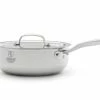 Heritage Steel Cookware Stainless Steel Saucier With Lid | 3 Qt. -Cuisinart Sales Shop 14309 3 qt saucepan with lid
