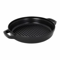 Staub Stackable Cocotte, Braiser, And Grill Pan With Lid | Black -Cuisinart Sales Shop 14552623 03