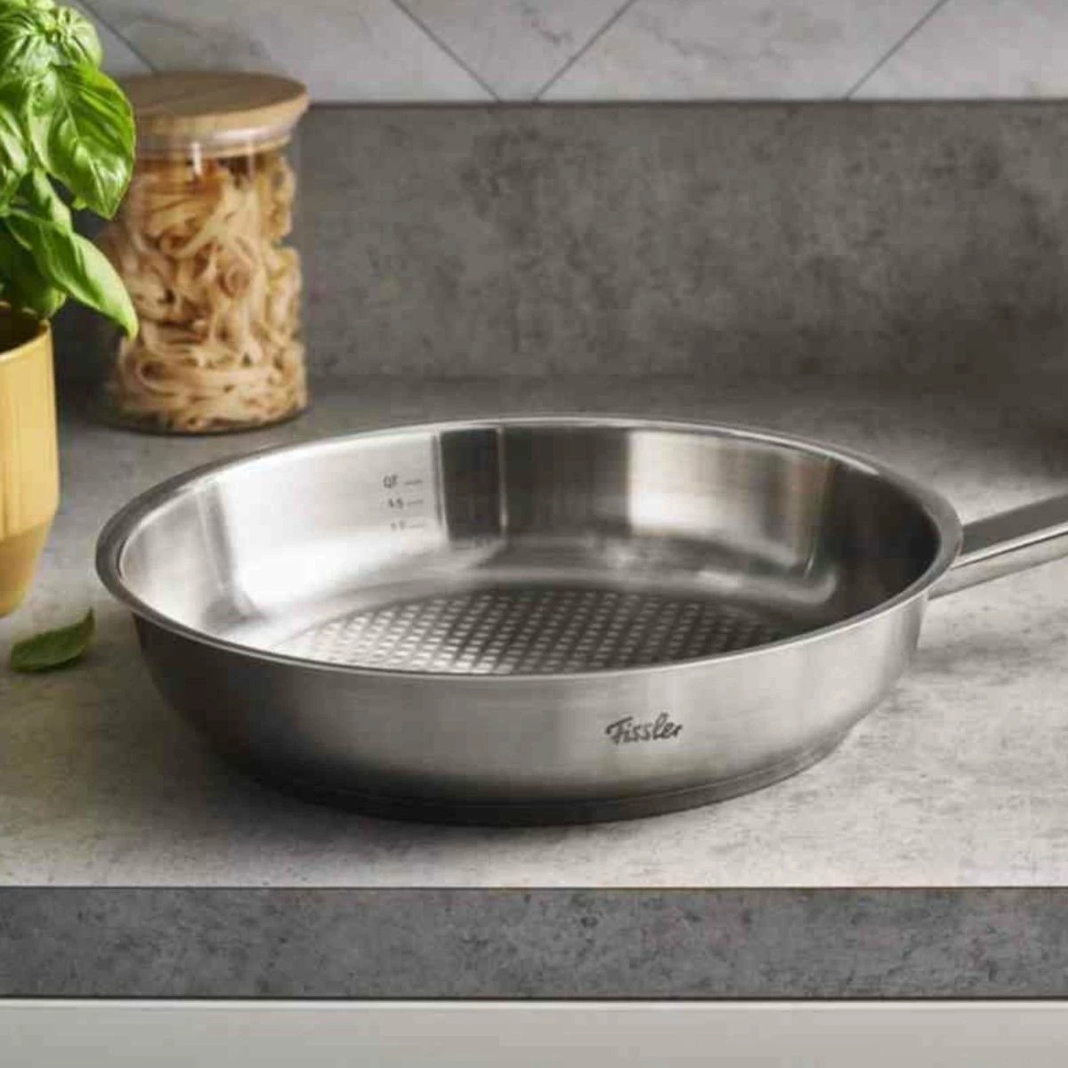 Fissler Original Profi Stainless Steel 11" Fry Pan 4 Fissler Original Profi Stainless Steel 11" Fry Pan - Image 2