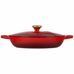 Le Creuset 3.5Qt Signature Braiser Eiffel Tower Collection | Cerise -Cuisinart Sales Shop 16913scr bad30eed1e8ab34