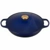 Le Creuset 3.5Qt Signature Braiser Eiffel Tower Collection | Indigo 1 Le Creuset 3.5Qt Signature Braiser Eiffel Tower Collection | Indigo -Cuisinart Sales Shop 16917scr d2c00d8058bebb0
