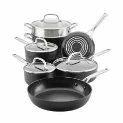 KitchenAid Non-Electrics KitchenAid Hard Anodized Induction Cookware Set | 11-Piece