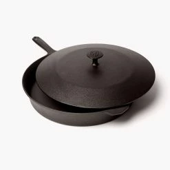 Field Company (Made In USA) No. 12 Cast Iron Skillet Lid -Cuisinart Sales Shop 2021 fieldcompany nov1silos bjm 444