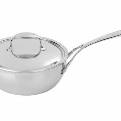 Demeyere Atlantis Saucier With Lid - 3.5 Quart
