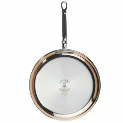 Hestan CopperBond Induction Cookware 12.5" Open Skillet -Cuisinart Sales Shop 31591 hcb copperbond 12.5 inch open skillet bottom view