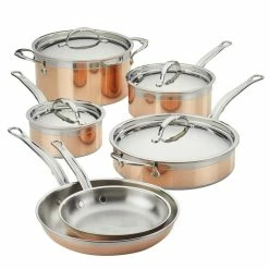Hestan CopperBond Induction Cookware 10-Piece Set