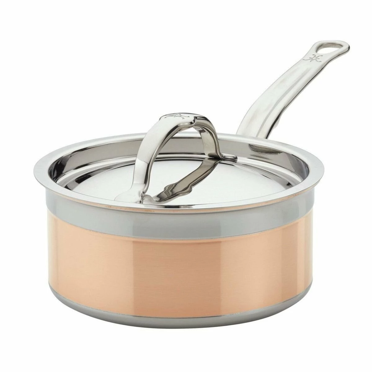 Hestan CopperBond Induction Cookware 1.5 Qt Covered Saucepan 4 Hestan CopperBond Induction Cookware 1.5 Qt Covered Saucepan - Image 2