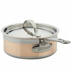 Hestan CopperBond Induction Cookware 2 Qt Covered Saucepan