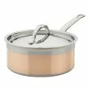 Hestan CopperBond Induction Cookware 3 Qt Covered Saucepan -Cuisinart Sales Shop 31595 hcb hestan copperbond 3qt saucepan with lid