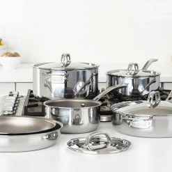 Viking Titanium 7 Ply Mirror 10-Piece Cookware Set 21 Viking Titanium 7 Ply Mirror 10-Piece Cookware Set -Cuisinart Sales Shop 40031 9990 7 ply 10 pc titanium set ls 01