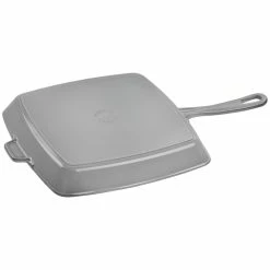Staub 11.75" Square Cast Iron Grill Pan | Graphite Grey -Cuisinart Sales Shop 40501109 1