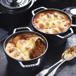 Staub 1.25 Qt. Round Cocotte/Dutch Oven | Graphite Grey -Cuisinart Sales Shop 40509 476 2 1