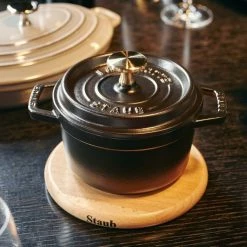Staub 1.25 Qt. Round Cocotte/Dutch Oven | Matte Black 8 Staub 1.25 Qt. Round Cocotte/Dutch Oven | Matte Black -Cuisinart Sales Shop 40509 480 0 1