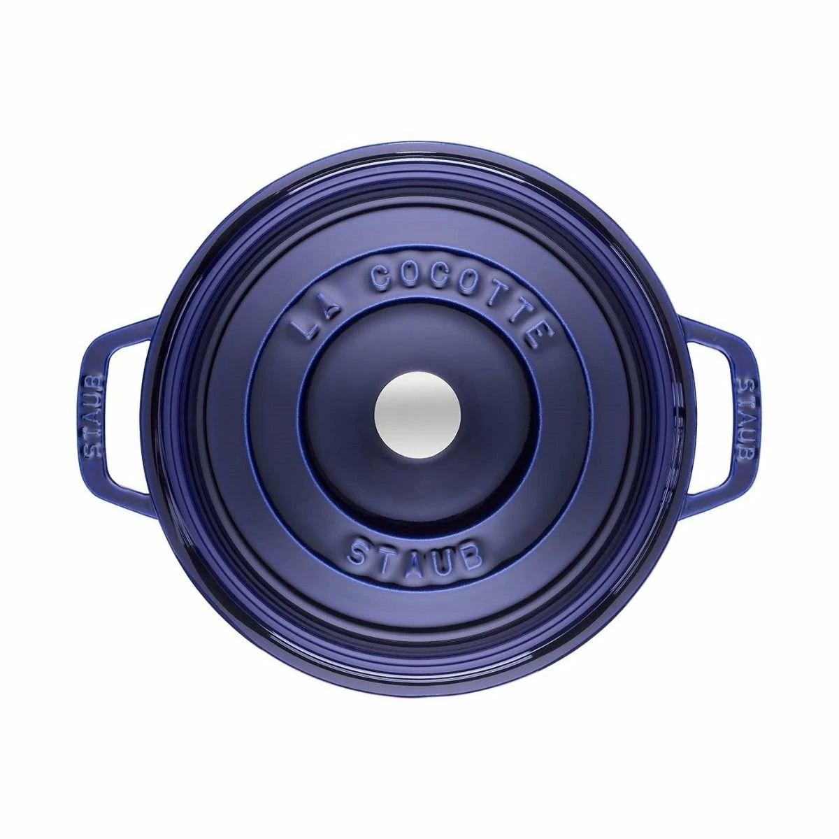 Staub 13.25 Qt. Round Cocotte/Dutch Oven | Dark Blue 4 Staub 13.25 Qt. Round Cocotte/Dutch Oven | Dark Blue - Image 2