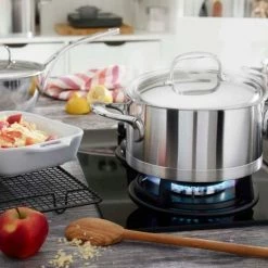 Demeyere Atlantis 9 Piece Stainless Steel Induction Cookware Set