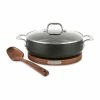 All-Clad HA1 Hard Anodized Nonstick 6 Qt. Dutch Oven With Acacia Wood Trivet & Spoon -Cuisinart Sales Shop 41uvcm27vvl. ac sl1000