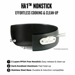 All-Clad HA1 Hard Anodized Nonstick 6 Qt. Dutch Oven With Acacia Wood Trivet & Spoon -Cuisinart Sales Shop 515mfnc9mrl. ac sl1000 1