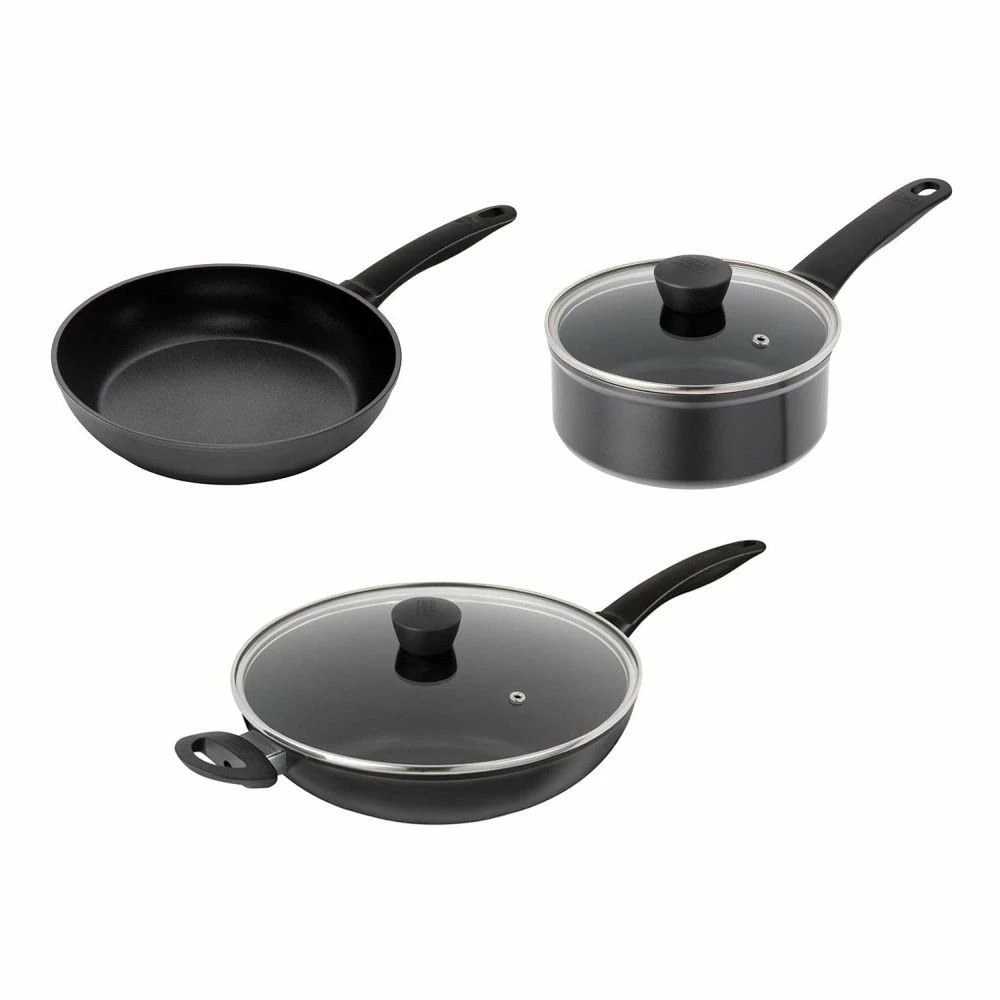 Kuhn Rikon Easy Induction Non-Stick Cookware Set | 5-Piece 3 Kuhn Rikon Easy Induction Non-Stick Cookware Set | 5-Piece