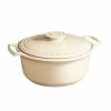 Emile Henry 6-Quart Sublime Stewpot | Creme -Cuisinart Sales Shop 554760 sublime dutch oven