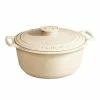 Emile Henry 7.5-Quart Sublime Stewpot | Creme 2 Emile Henry 7.5-Quart Sublime Stewpot | Creme -Cuisinart Sales Shop 554770 sublime dutch oven