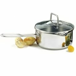 Norpro Krona S/S Vented Sauce Pan With Straining Lid 1.5qt