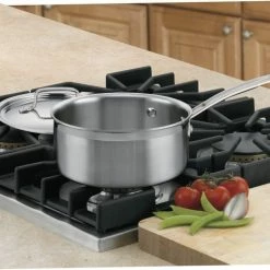 Cuisinart MultiClad Pro Triple Ply Stainless Steel 2 Qt. Saucepan -Cuisinart Sales Shop 6177vdjlnxl. ac sl1024