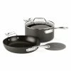 All-Clad Essentials Nonstick Hard Anodized Large Fry Pan & Sauce Pan Set -Cuisinart Sales Shop 61kg88jhtdl. ac sl1500