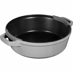 Staub Stackable Cocotte, Braiser, And Grill Pan With Lid | Graphite Grey -Cuisinart Sales Shop 61mfqv3ngzl. ac sl1500