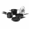 Cuisinart SmartNest Non-Stick Aluminum Cookware Set | 12-Piece -Cuisinart Sales Shop 61noy eks6l. ac sl1500 1